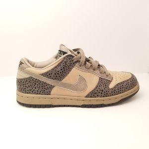 Rare Nike Dunk Low Safari Women's 7 Sample